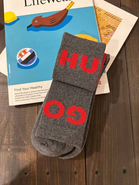 Шкарпетки HUGO високі 2 пари 6388 фото