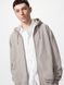 Худи Uniqlo бежевая Sweat Full-Zip Hoodie 8471 фото 1