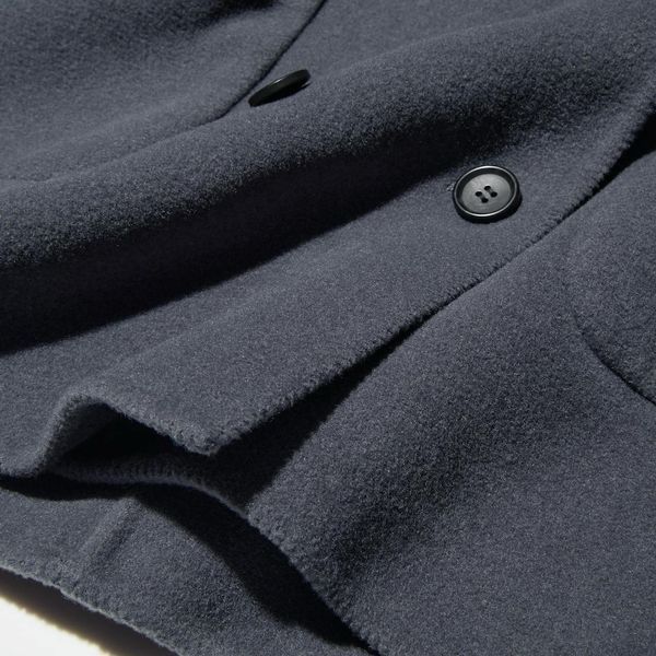 Пальто Uniqlo+COMPTOIR DES COTONNIERS сiре Double Face Half Coat | Relaxed 7077 фото