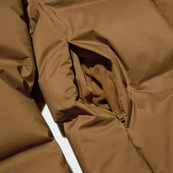 Пуховик Uniqlo коричневий Seamless Down Parka 8188 фото