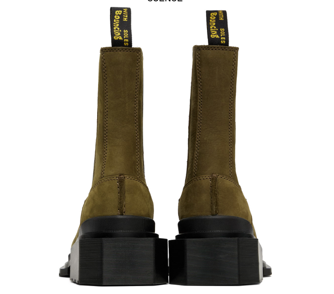Черевики челсi Dr. Martens оливковi Maybole Tall Chelsea Boot 8596 фото