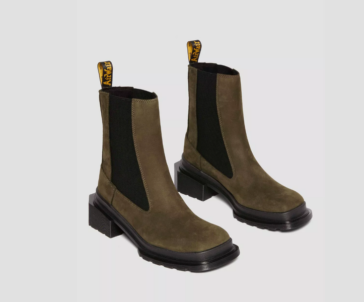 Черевики челсi Dr. Martens оливковi Maybole Tall Chelsea Boot 8596 фото