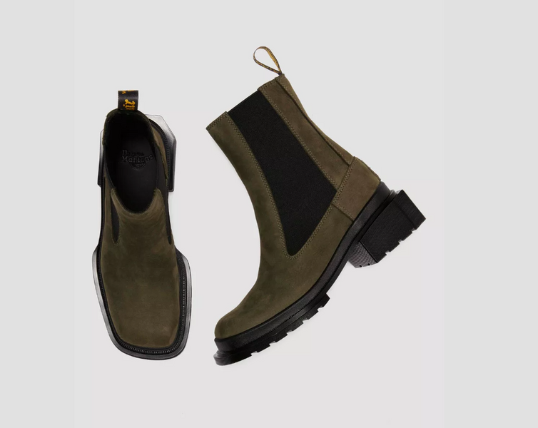Черевики челсi Dr. Martens оливковi Maybole Tall Chelsea Boot 8596 фото