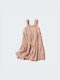 Детское платье Uniqlo Camisole Dress (Gingham) 7805 фото