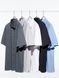 Футболка-поло Uniqlo темно-сiра AIRism Cotton Full Open Polo Shirt  7502 фото 5