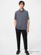 Футболка-поло Uniqlo темно-сiра AIRism Cotton Full Open Polo Shirt  7502 фото 2