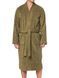 Халат HUGO оливковый Mens Long Terry Robe With Embroidered Logo  7797 фото 1