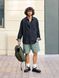Рубашка Uniqlo черная джинсовая Denim Shirt  79811 фото 7