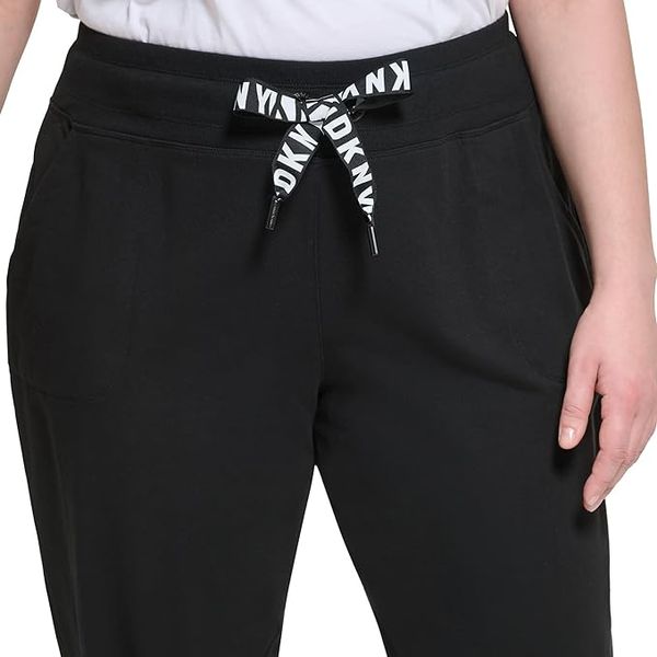 Спортивные штаны DKNY черные 6577 фото