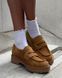 Лофери Marc Fisher бежевi Norton Lug Sole Leather Loafer 8597 фото 1