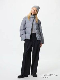 Пуховик Uniqlo блакитний Powder Soft Down Jacket 80181 фото