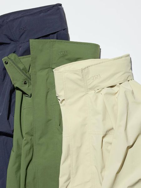 Вітрівка Uniqlo&JW Anderson оливкова Windproof Stand Blouson 8340 фото