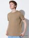 Футболка Uniqlo бежева базова Crew neck 7204 фото 1