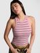Топ Pink by Victoria's Secret розовый MULTI RIB TANK TOP 8526 фото 1