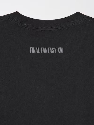 Футболка Uniqlo черная FINAL FANTASY UT 6883 фото