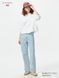 Джинсы Uniqlo+JW Anderson голубые Straight Jeans 8537111 фото 1