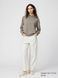 Кофта Uniqlo U оливковая Double Faced Knit Half-Zip Jumper 80691 фото 2
