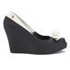 Черные босоножки "Queen" на платформе Melissa 14571 фото 2