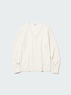 Джемпер Uniqlo светлый с шерсти 7000 фото