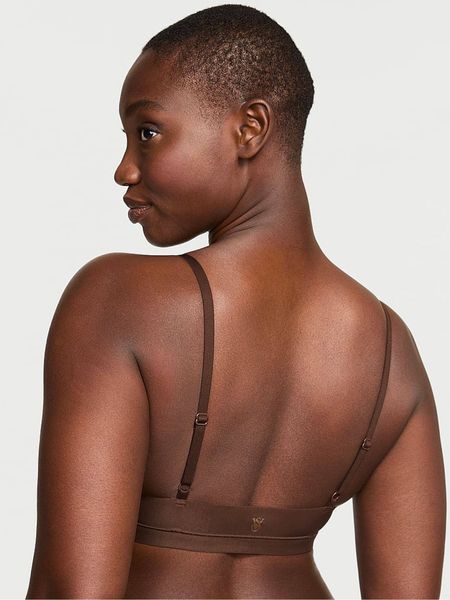Бралетт Victoria's Secret Ganache Nude Shaping SheerSmoothing&trade; Bralette 8509 фото