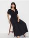 Платье Uniqlo черное Volume Sleeve Dress  7303111 фото 1