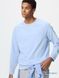 Светр Uniqlo блакитний Washable Cotton Crew Neck Jumper 8258 фото 1