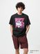 Футболка Uniqlo черная Disney's Mickey Faces UT Graphic T-Shirt 8028 фото 3