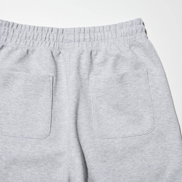 Шорты Uniqlo:C бордовые Sweat Wide Shorts  8215 фото