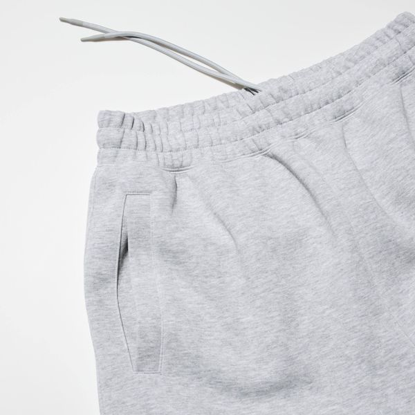 Шорты Uniqlo:C бордовые Sweat Wide Shorts  8215 фото
