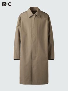 Пальто Uniqlo:C бежеве BLOCKTECH Single Breasted Coat 76161 фото