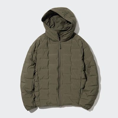 Куртка Uniqlo оливкова PUFFTECH Parka (Warm Padded) 6808 фото