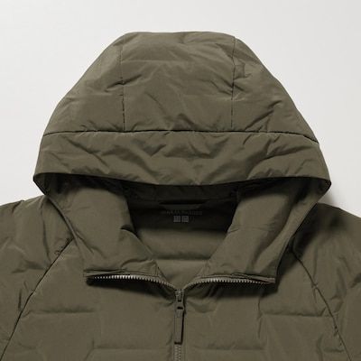 Куртка Uniqlo оливковая PUFFTECH Parka (Warm Padded) 6808 фото