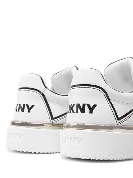 Снікерcи DKNY білі шкіряні Baylor Sneakers 78391 фото