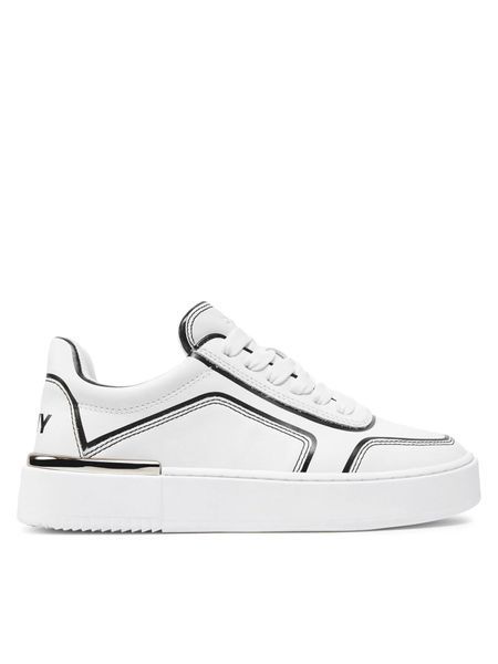 Снікерcи DKNY білі шкіряні Baylor Sneakers 78391 фото