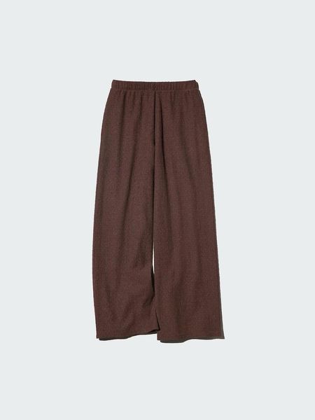 Брюки Uniqlo темно-синi Shirring Easy Trousers 8631 фото