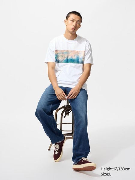 Футболка Uniqlo белая UT ARCHIVE MoMA Collection Graphic T-Shirt 8166 фото