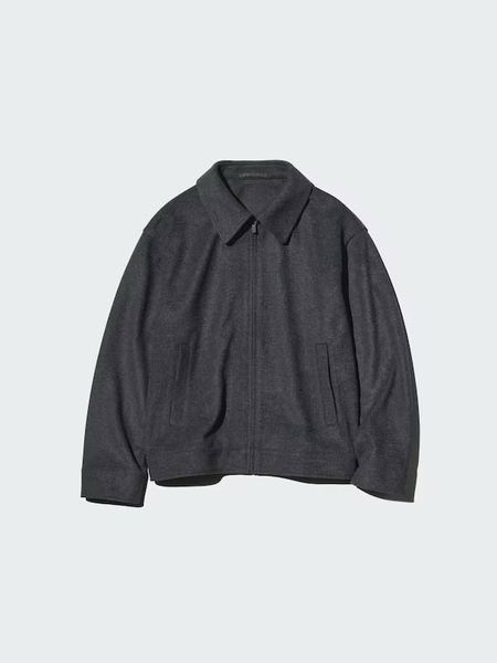 Костюм Uniqlo темно-серый Brushed Jersey 8196 фото