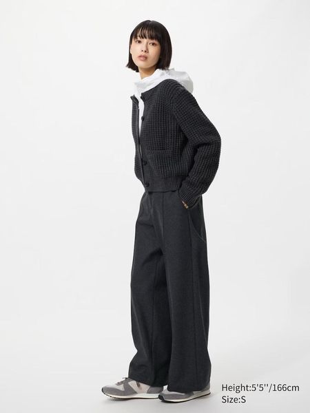 Костюм Uniqlo темно-серый Brushed Jersey 8196 фото
