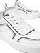 Снікерcи DKNY білі шкіряні Baylor Sneakers 78391 фото 6