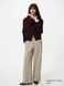 Брюки Uniqlo бежевые Brushed Jersey Wide Pants 8229 фото 1