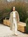 Пальто Uniqlo:C бежеве BLOCKTECH Single Breasted Coat 76161 фото 5