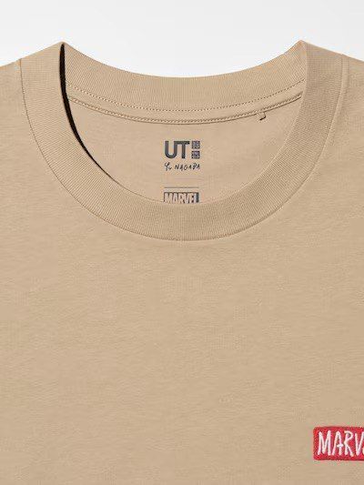 Футболка Uniqlo бежева Magic For All by Yu Nagaba UT Graphic T-Shirt  7198 фото