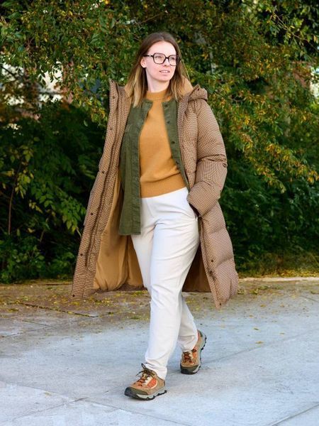 Рубашка Uniqlo оливковая вельветовая Corduroy Long Shirt Jacket 79081 фото
