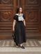 Сукня Uniqlo чорна Volume Sleeve Dress  730311 фото 6