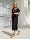 Сукня Uniqlo чорна Volume Sleeve Dress  730311 фото 4