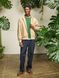 Светр Uniqlo зелений Washable Cotton Crew Neck Jumper 8265 фото 4
