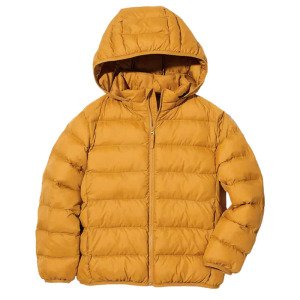 Куртка Uniqlo гірчична Warm Padded Parka 11-12 років 6549 фото
