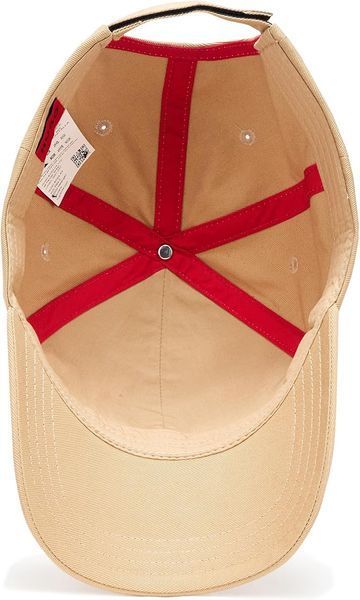 Бейсболка HUGO бежева Square Logo Cotton Cap 8410 фото