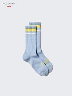 Носки Uniqlo+JW Anderson голубые 8513 фото