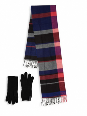 Комплект шарф+ перчатки Calvin Klein 3217 фото